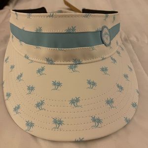 Callaway Women’s Golf Visor Blue Palm Tree Print